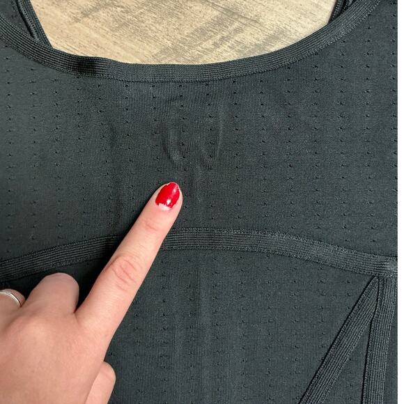 Mariam Anna Barska MAB1 Below-Knee Tank Dress Black Size L - Picture 9 of 9